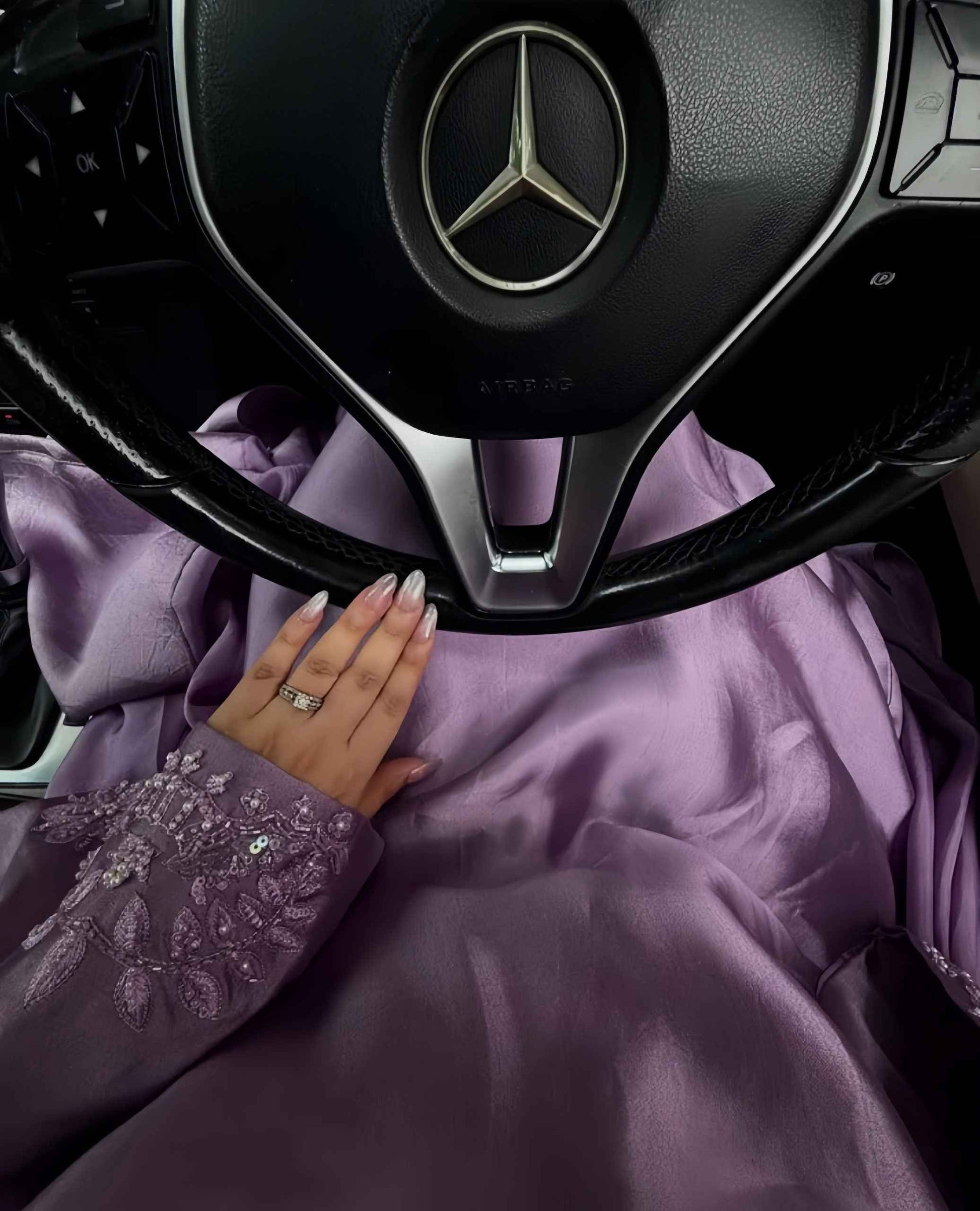 Nova Lilac Silk - Zarmia Luxury Pret