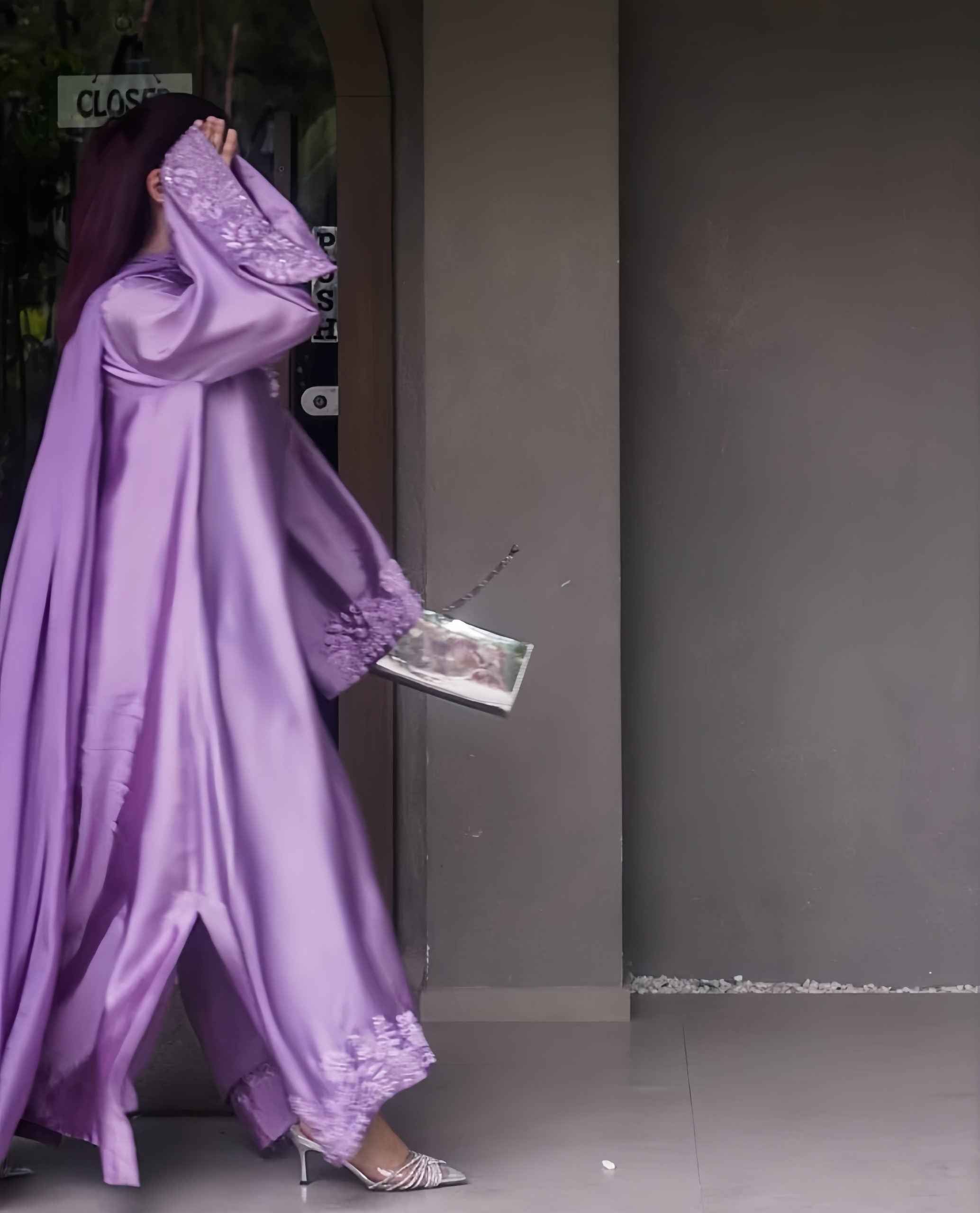 Nova Lilac Silk - Zarmia Luxury Pret